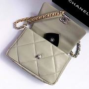 Chanel 21A Flap Beige Bag 26x16x9cm - 6