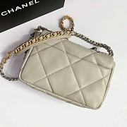 Chanel 21A Flap Beige Bag 26x16x9cm - 4