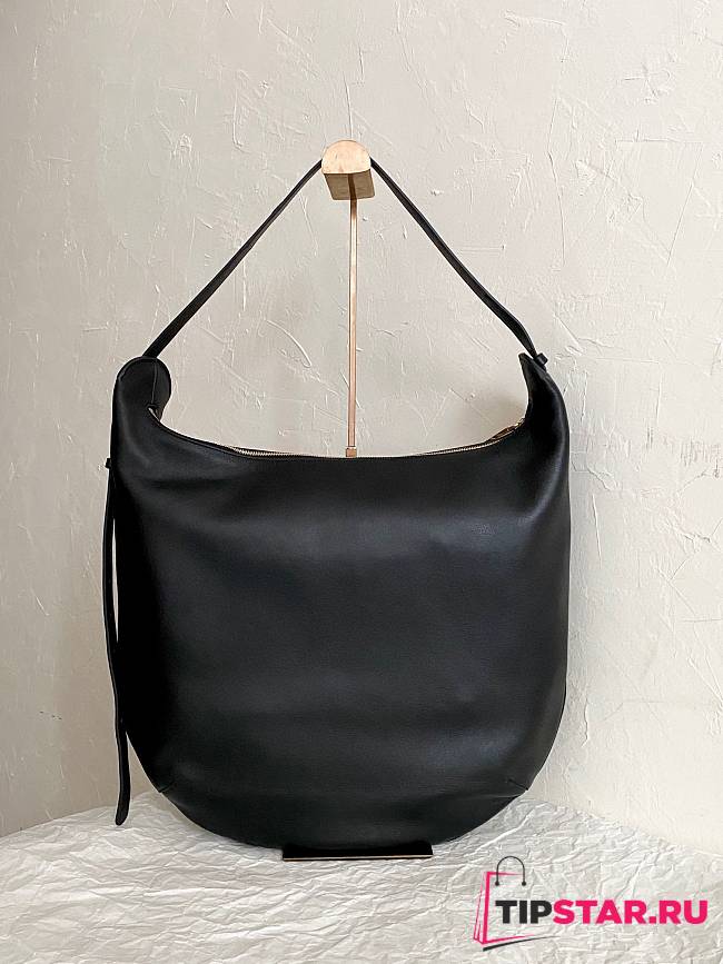 The Row Allie Shoulder Black Bag 40×8×37cm - 1