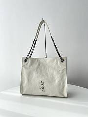 YSL Niki Shopping Offwhite Bag 33x27x11.5cm - 1