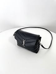 YSL lOULOU Mini Black Bag 20x14x7.5cm - 6