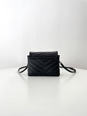 YSL lOULOU Mini Black Bag 20x14x7.5cm - 5