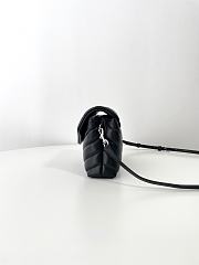 YSL lOULOU Mini Black Bag 20x14x7.5cm - 2