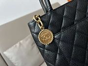 Chanel Black grained leather top handle 33x24x15cm - 4