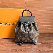 LV Montsouris BB Backpack Black 17x10.5x20cm - 1