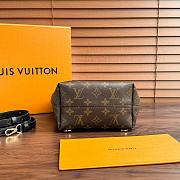 LV Montsouris BB Backpack Black 17x10.5x20cm - 4