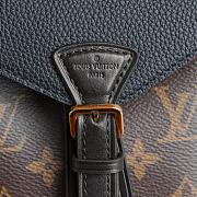 LV Montsouris BB Backpack Black 17x10.5x20cm - 2