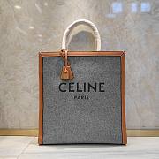 CELINE CABAS TRIOMPHE TOTE BAG LARGE 37X39.5X9cm  - 1