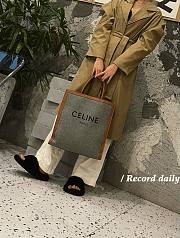 CELINE CABAS TRIOMPHE TOTE BAG LARGE 37X39.5X9cm  - 5