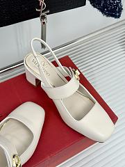 Valentino White Sandals  - 1