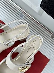 Valentino White Sandals  - 3