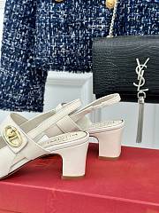 Valentino White Sandals  - 2