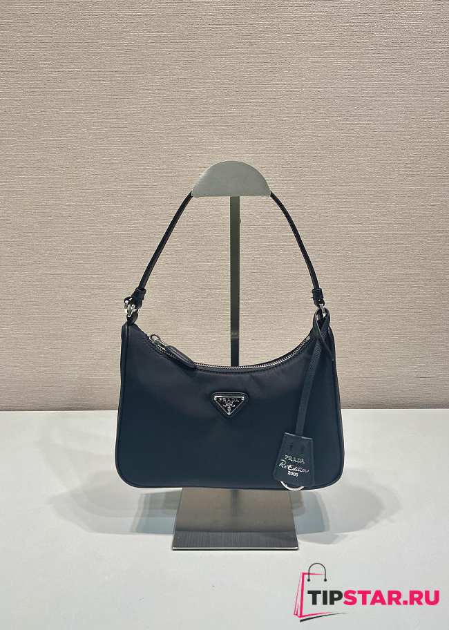 Prada logo-plaque mini bag 22x18x6.5cm - 1