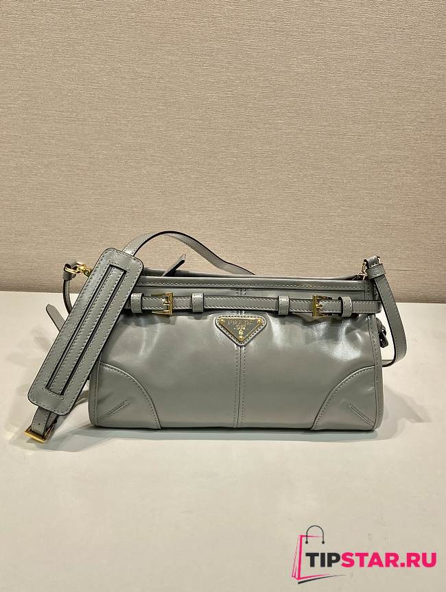 Prada Messenger Grey Bag 26x14x12cm - 1