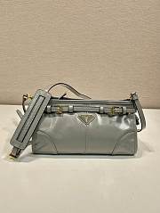 Prada Messenger Grey Bag 26x14x12cm - 1