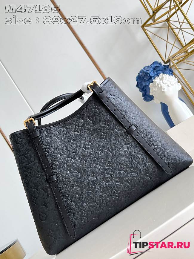 LV M47185 Black Babylone Tote 39X27.5X16CM - 1