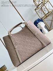 LV M47185 Light Brown Babylone Tote MM Handbag 39X27.5X16CM - 2