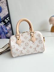 LV M24606 SPEEDY 18 LV&I MONOGRAM DUNE COATED CANVAS DUNE BAG 18.5×12.5×10.5cm - 6