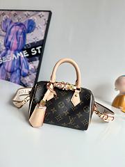 LV M46970 SPEEDY 18 LV&I MONOGRAM CANVAS BAG 18.5×12.5×10.5cm - 1