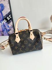 LV M46970 SPEEDY 18 LV&I MONOGRAM CANVAS BAG 18.5×12.5×10.5cm - 5