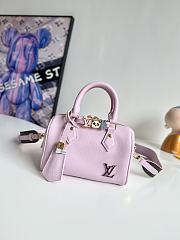 LV M24598 18 LV&I Wisteria Leather Bag 18.5×12.5×10.5cm - 1