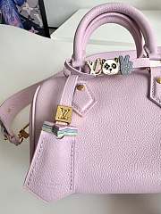 LV M24598 18 LV&I Wisteria Leather Bag 18.5×12.5×10.5cm - 4