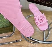 GG Women Pink Slippers  - 4