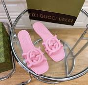 GG Women Pink Slippers  - 3