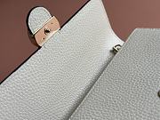 Gucci Off-white Leather Interlocking G Wallet On Chain 20x13x6cm - 5