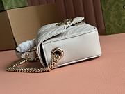 GG Marmont Mini White Handbag 21x15.5x8cm - 6