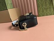 GG Marmont Mini Black Handbag 21x15.5x8cm - 6