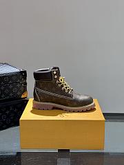 LV Timberland co-branded Monogram boots - 4