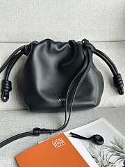 Loewe Black Mini Flamenco Purse Clutch in Nappa Leather 23x17x5.5cm - 4