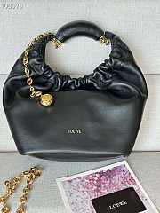 LOEWE SMALL BLACK NAPA SLEEVE 29*10.5*24CM  - 1