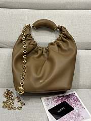 LOEWE SMALL BROWN NAPA SLEEVE 29*10.5*24CM - 1