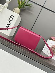 LOEWE Goya Small Pink Leather Shoulder Bag 19*13*6CM - 2