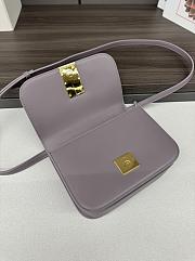 LOEWE Goya Small Purpul Leather Shoulder Bag 19*13*6CM - 2