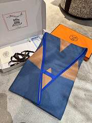 HERMES diamond scarf 186cm*70cm - 6