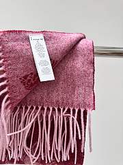 Coach Pink scarf 195×53cm - 5