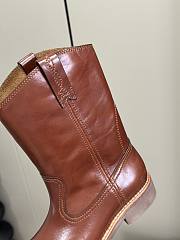 GGDB Western Brown Boots - 6