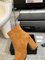 Chanel classic stretch yellow boots - 3