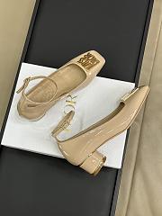 Miss Dior small single beige shoes - 3