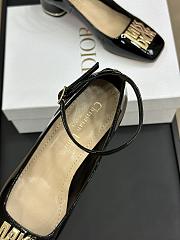 Miss Dior small single black shoes - 6