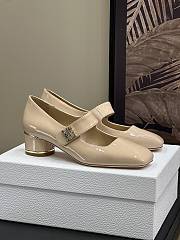 Dior Sheepskin Leather Beige Shoes - 2