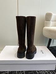 Celine Arc de Triomphe brown high boots - 6