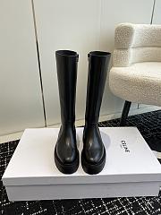 Celine Arc de Triomphe black high boots - 3