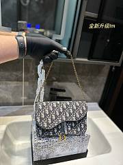 Dior Saddle Chain Bag 19*11cm - 1