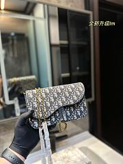 Dior Saddle Chain Bag 19*11cm - 3