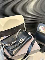 Balenciaga BB soft flap black bag 36x24 cm - 1