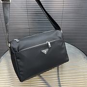 Prada Nylon Clamshell Messenger Bag 32 x 22 cm - 1